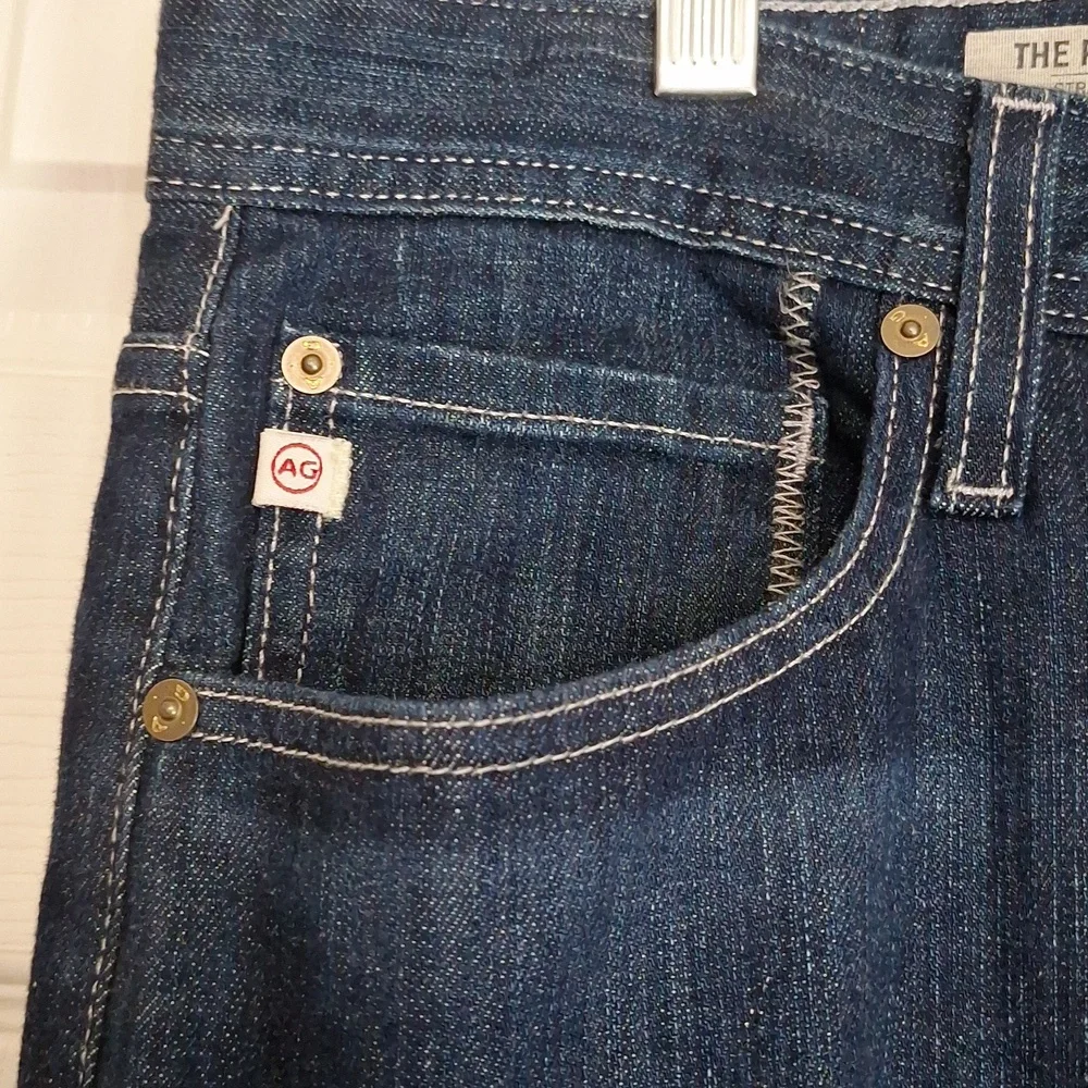 AG Adriano Goldschmied The Protege Straight Leg 33x34 Men's Blue Jeans - Picture 5 of 9